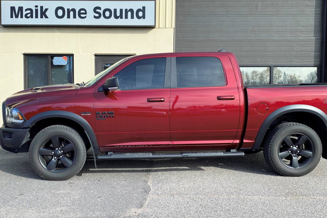 2019 RAM 1500 with professional window tint in North Bay